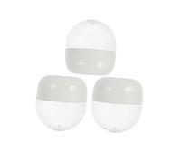 Ipetboom 3 Pezzi Beauty Egg Storage Box Caboodle Blow Puffers Gomme Spugna Per Trucco Per Organizzatore Dry Makeup Egg Spugna Prodotti Ventilatore Traveling Woman Duster Minis Head