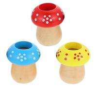 Ipetboom 3 Pezzi di Giocattoli Caleidoscopio a Forma di Fungo per Bambini, Giocattoli Divertenti Caleidoscopio Rotante