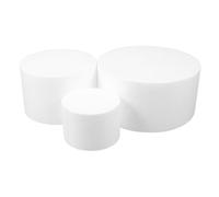 Ipetboom 3 Pezzi Stampo per Torta Rotonda in Schiuma Manichini per Torte in Schiuma per Decorazioni e Pratica Dimensioni 100mm 150mm e 200mm Materiale Sicuro e Affidabile