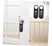 Ipetboom 3 pezzi Targa Porta Pelle per Hotel Design e Resistente per Camere e Club