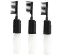 Ipetboom 3 Pz bottiglia di per borraccia graduata bomboletta spray bottiglie spray flacone applicatore di olio bottiglie di olio per l'animale domestico Black