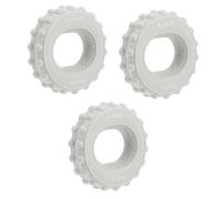 Ipetboom 3 Pz Cerchio di presa Cinghie avambraccio grip strengthener Attrezzo per lo stress e allenare le dita anelli per il massaggio delle dita allenatore di presa Gel di silice