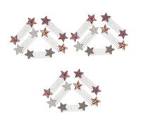 Ipetboom 3 Set Abito Di Lavaggio Dei Pettine Forcina Con Strass Fissatore Per Rifinire I Pettini Laterali Per in Metallo Fermagli Per Da Donna 5 Pezzi*3