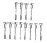Ipetboom 3 Set Accessori Per Lettino Chiusura A Molla. Asta Di Regolazione Sollevamento Porta Culle Fermo Per Maniglia Primavera Cancello Cerniere Box Auto Silver Ferro Da Stiro 4 Pezzi*3