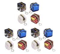 Ipetboom 3 Set Portafogli Per Design Borse Per Monete E Carte Leggere E Compatte Per Piccoli 4 Pezzi * 3