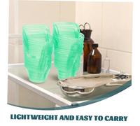 Ipetboom 30 pezzi Copertura per Infusioni in Plastica Resistente Trasparente Facile Installazione Supporto per Bottiglie Saline Riutilizzabile per Uso Medico