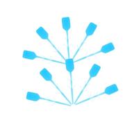 Ipetboom 300 Pezzi Perni di Bloccaggio Estintore Blu Sigilli di Sicurezza per Attrezzatura Antincendio Perni di Estrazione in Plastica Resistenti per Gestione e Sostituzione