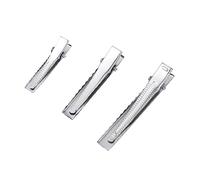 Ipetboom 30pezzi Clip Per Capelli in Acciaio Inossidabile Da Fermagli Alligatore Per Fiocchetti e Accessori Fai Da Te Per Bambine e Donne