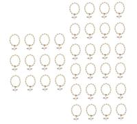 Ipetboom 36 Pezzi Braccialetti Battesimo con e Morbide Leggeri e Facili Indossare Regali Religiosi per Comunione e Prima Confessione