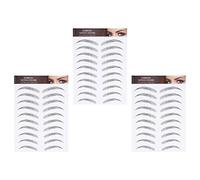 Ipetboom 3fogli Eyebrow Stickers Temporary Brow for for Sparse Over-plucked Eyebrows