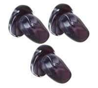 Ipetboom 3paia Silicone Hair Dye Ear Covers for Salon Use Leak Earmuffs to Protect Ears from Hair Coloring and Washing for Hairdressers and Home Use