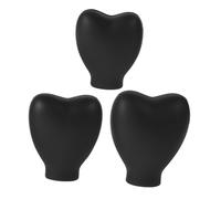 Ipetboom 3pcs Coperture Per Il Campeggio Coperture Per La Spazzola Silicone Copertina Per Il Cuore A Forma Di Spazzole A Forma Di Cuscinetto Protetti Da Pennello Riutilizzabili Per Il