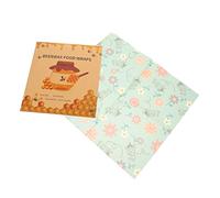 Ipetboom 3pezzi Copri Alimenti Riutilizzabili in Cera d Api Per Cucina Pellicole Sostenibili Per Ciotole Conservazione Alimentare Senza Cerato Lavabile Per Frigorifero