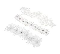 Ipetboom 3pezzi Coroncine Per Ragazze e Fiori Accessori Eleganti Per Matrimonio e Feste Cerchietti Per Per Compleanni e Speciali