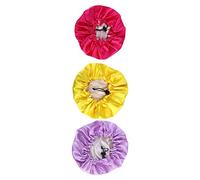 Ipetboom 3pezzi Cuffia Notte Per Ragazzo Ragazza in Raso Elastiche e Regolabili Adatte Per e Protezione Della Disponibili in Giallo e Rosa Rossa Per Ragazzo Ragazza Anni