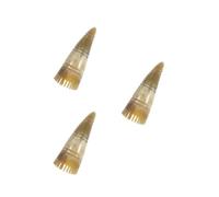 Ipetboom 3pezzi Pettine Massaggiante Corno Naturale Per Spazzola Ergonomica Per Massaggio Del Capelluto Del Capelluto e Terapia Per La Testa Per Uso Quotidiano e Benessere Personale