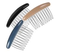 Ipetboom 3pezzi Pettini Francesi Per Accessori Per e Ragazze Pettini Per Acconciature Coreane Colori e