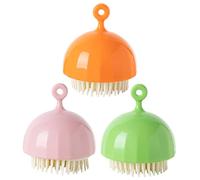 Ipetboom 3pezzi Spazzola Per Doccia Compatta Resistente All Usura Per Ragazzo Ragazza Ragazza Spazzola Da Bagno Ergonomica Per Uso Domestico Piccola Per Testa Per Uso Quotidiano