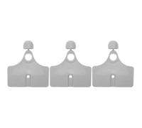 Ipetboom 3pezzi Supporto Per Infusioni Plastica Con Vassoio Da Appoggio Accessorio Pratico Per Stand Infusionali Ospedali e Cliniche Facile Da Installare e Rimuovere Resistente e Durevole