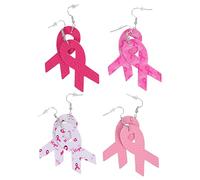 Ipetboom 4 Paia Orecchini attenti alla salute Orecchini per le donne orecchini pericolosi orecchino da donna Orecchini leggeri Gioielli auricolari decorativi Lega di alluminio