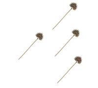 Ipetboom 4 Pezzi Ago Per Il Passaggio Del Chiave Punker Attrezzo Utensili Adornare Accessori Puntina Per Poker Di Strumento Decorativo Per Disegnare Rame