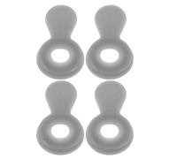 Ipetboom 4 Pezzi Anello di Tiraggio Interno in Silicone per Coperchio Cuociriso Compatibile Bear Dfb-ph Dfb-pn Maniglia Resistente al Calore con Guarnizione Antiperdita e Funzione