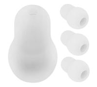 Ipetboom 4 Pezzi Auricolari Di Ricambio Per Parti Di Ricambio Dello Auricolari Parti Dello Accessori Gel Di Silice Bianca