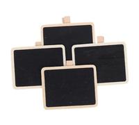 Ipetboom 4 pezzi Clip Mini Lavagna Etichette Decorative per Food Labeling Memos e Foto Versatili per e Decorazioni