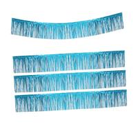 Ipetboom 4 pezzi Ghirlanda Frange Metalliche per Decorazione per Feste Matrimonio Compleanni e Shower Facile Installazione Resistente