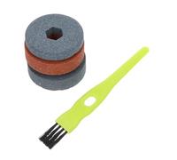 Ipetboom 4 pezzi Kit Ruote Leviganti per Affilacoltelli da Cucina con Pennello Accessori Smerigliatrice per Affilatura Coltelli e Forbici Ricambi Affila Cucina Colore Colore Casuale