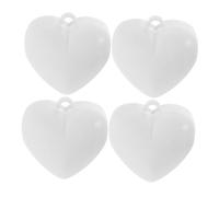Ipetboom 4 Pezzi Pesi per Palloncini Forma Eleganti Pendenti per Decorazioni Compleanno Matrimoni e Feste Sicurezza per Palloncini