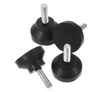 Ipetboom 4 pezzi Piedini Livellatori Regolabili con Filettatura da Antivibranti e Antiscivolo per Mobili e Macchinari Pesanti Stabilità e Riduzione Rumore