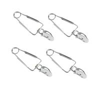 Ipetboom 4 pezzi Pinze Cucina in Acciaio Pinze Alimentari Ergonomiche per Servire Lumache e Frutta Utensili Multifunzione per Buffet e Barbecue