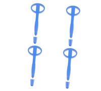 Ipetboom 4 Pz Penna Firma Multiuso Imbottito Penna Magnetica Magnetica Intercambiabile Divertente Marcatori Recinti Della Prigione Penna Stilografica Presa Blue Gomma Da Cancellare