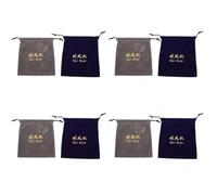 Ipetboom 4 Set Custodia Borsa Piastre Per Titolari Accessori Hairdryer Holder Hair Dryer Holder Contenitori Forniture Per La Camera Degli Ospiti Panno Floccato 2 Pezzi * 4
