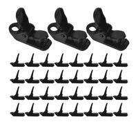 Ipetboom 40 Pezzi Clip per Teli da Campeggio Multifunzionali Morsetti Resistenti in Plastica per Tende Tendalini e Coperture Fissaggio Antivento Rapido per Campeggio Pesca