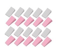 Ipetboom 48pezzi Spugnetta per Fondotinta e Primer Applicatori Trapezoidali in Piumino da Cipria Delicati nei Colori Chiaro e Rosa per Completo Trucco Viso