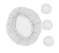 Ipetboom 4pezzi Cappello Cucina Unisex Cotone e Cuffietta Traspirante Per Chef e Lavoratori Del Settore Alimentare Da Bianco Riutilizzabile e Facile Da Pulire