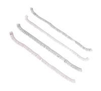 Ipetboom 4pezzi Ciglia Finte Per Bambole Di Ciglia Finte Fatte Mano Accessori Per Bambole Colore Nero e Marrone Per Rendere Gli Occhi Delle Grandi e Luminosi