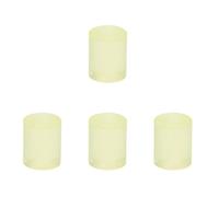 Ipetboom 4pezzi Crutch Replacement Cane Tip Nonskid Walking Cane Protector Anti-wear Material for Outdoor Activities Extra Skid for Elderly Safety