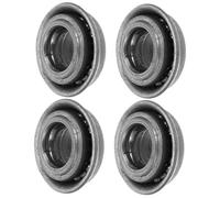 Ipetboom 4pezzi Cuscinetto Ruota Anteriore in Cuscinetti Per Rotelle Per Sedia Rotelle Sterzo Rulli Deambulatore Kit Di Riparazione Forcella Sostituzione Parte Frizione Attacco Manubrio