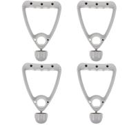 Ipetboom 4pezzi Maniglia Plastica Per Supporto Infusionale Sostituzione Maniglia Per Supporto Facile Installazione Compatibile