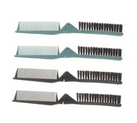 Ipetboom 4pezzi Petitine Pettini Compatti Per Capelli Da Viaggio Pettini Rotondi Portatili Per Donna e Ragazza Piccoli Realizzati Resistenti