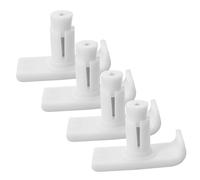 Ipetboom 4pezzi Scivoli Per Tappeto Roll and Stroll Scivoli Antiscivolo Per Deambulatori Di Ricambio Per Stampelle Pratici Per Anziani Protezione Per Deambulatori