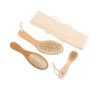 Ipetboom 4pezzi Spazzole Bagno Unisex Bastone Spazzola Bifacciale Per Scrubber Bagno Per Rimuovere Cellule Morte e in Eccesso Pulisce Fondo