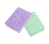Ipetboom 4pezzi Spugna Esfoliante Per Viso Scrubber Per Casa Comodo Detergente Portatile Accessori Multifunzione Riutilizzabile Design Compatto Materiale Pva Rapida Asciugatura Pulizia Conf