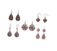 Ipetboom 5 Paia Bohemian con Vintage per Leggeri e Resistente per Look