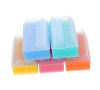 Ipetboom 5 Pezzi Di Spugna Per Addestramento Tattile Spazzola Per L'Igiene Sensoriale Spazzola Per La Terapia Della Crosta Lattea Del Spazzola Per Il Bagno Sensibile Dei Neonati