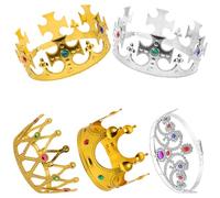 Ipetboom 5 Pezzi Fascia Copricapo Stelle Fascia Donne Dea Ballo Compleanno Copricapo Principessa Finta Per Accessori Decorazioni Costume Vite Fata