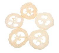 Ipetboom 5 Pezzi Strisce Di Luffa Per Sapone Base Portasapone in Luffa Organizer Per Sapone Spugna Naturale Per Cucina Ciotola Strumenti Per Pulizia